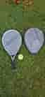 2 tennis rack + boll