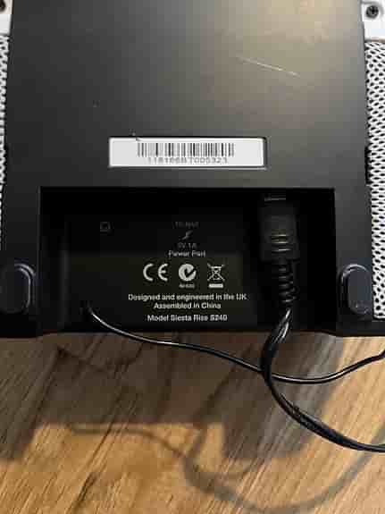 Pure Siesta Rise S240, klockradio med Bluetooth.