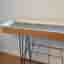 Blombord  i teak 50/60-tals