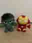 TY Marvel Beanie Babies – Iron Man och Hulken