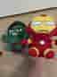 TY Marvel Beanie Babies – Iron Man och Hulken