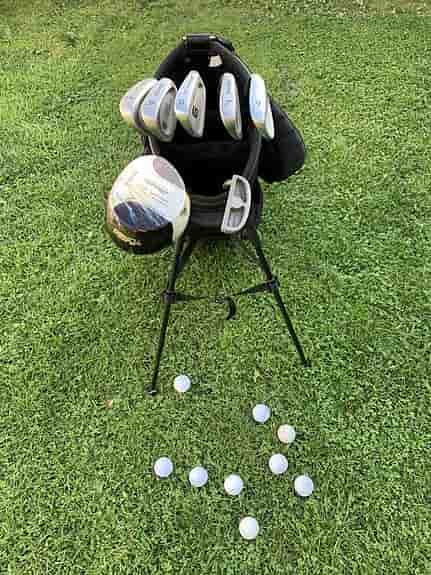Golfset inkl bag
