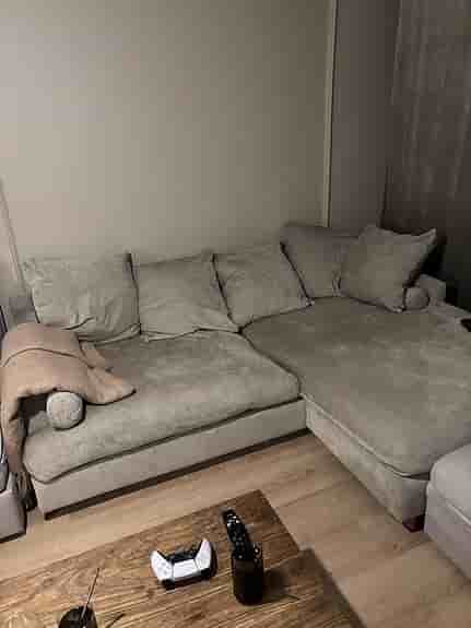 Burhens 1,5 sits divan soffa