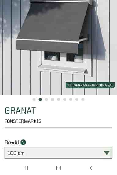 Fönstermarkiser från SkånskaByggvaror