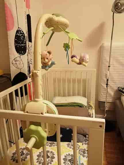 Fisher-Price Speldosa för spjälsäng (Fisher-Price Karusell regnskog L0527)
