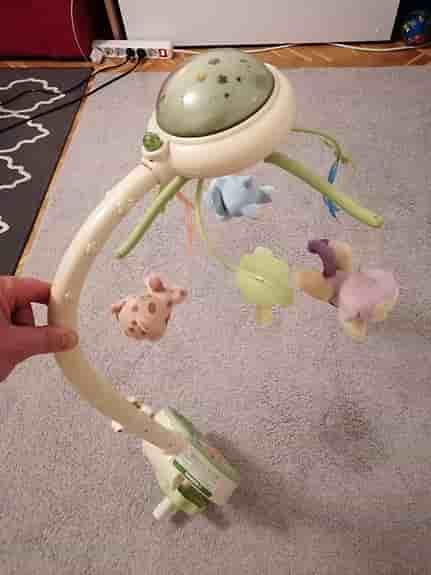 Fisher-Price Speldosa för spjälsäng (Fisher-Price Karusell regnskog L0527)
