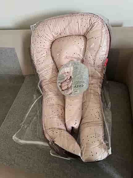 Done by Deer babynest +mobilarm trä +lekbåge för baby newborn bebis leksak toy