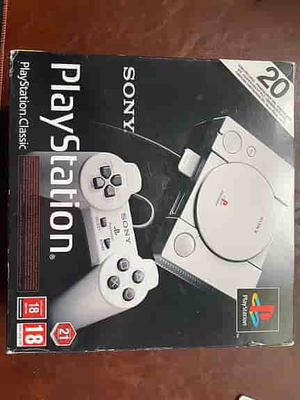 Sony PlayStation Classic Spelkonsol Vit