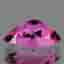 Naturlig rosa safir oval fasettslipad 0,52 carat