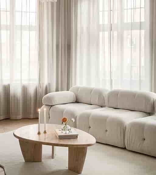 Trendig soffa från Sleepo (Blanca)