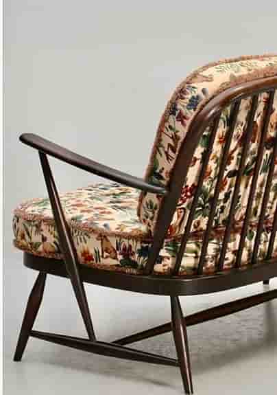 Ercol soffa och fötölj
