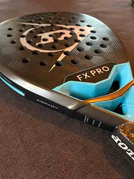 Dunlop FX Pro padelracket 38 mm svart/blå
