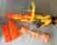 Nerf N-Strike Stampede ECS leksaksvapen med sköld och pilar