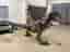 Jättestor Velociraptor dinosaurie
