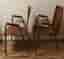 Designstolar i formpressad plywood – 60/70-tal – par