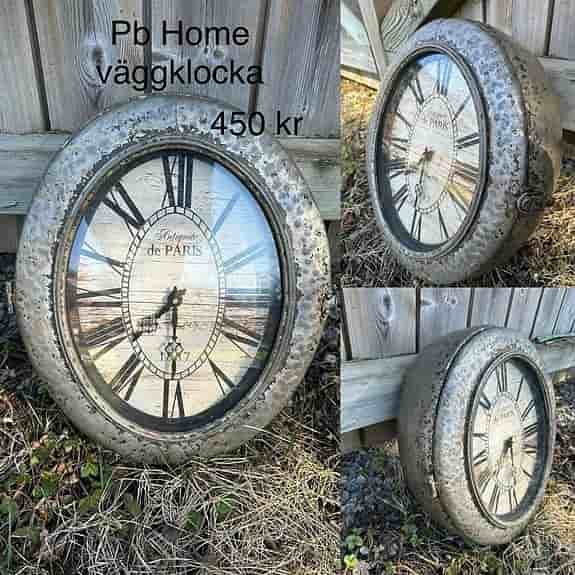 PB Home väggklocka med fina detaljer