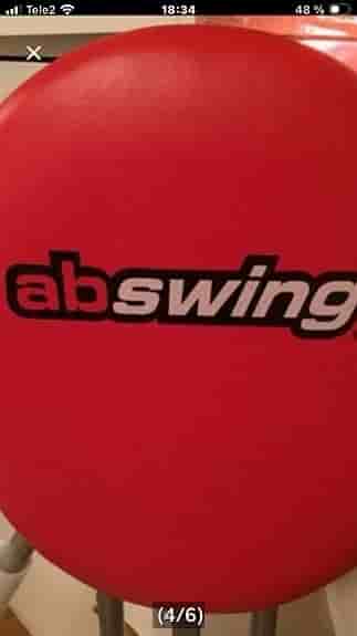 Ab Swing Träningsutrustning Röd