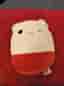 4 Squishmallows: morot, ramen, Aimee, guacamole