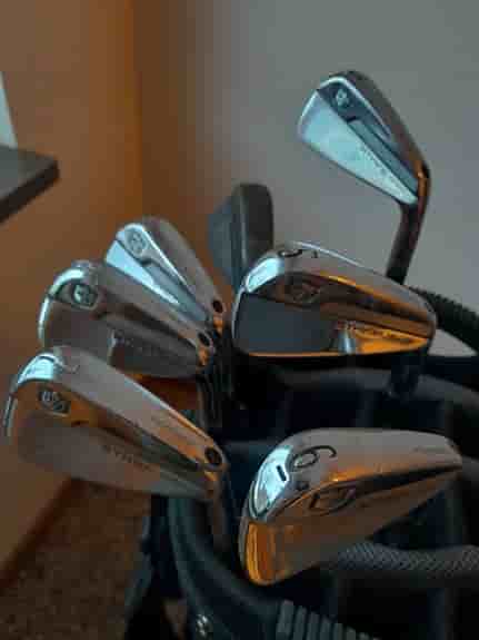Wilson Staff Model MB 4-9 + Vokey SM8 46 Oil can. Stiff Standard längder S300