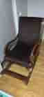 Wooden recliner chair