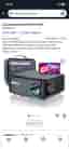 Projector WIMIUS 1080P with stand projector and sliding screen projector.