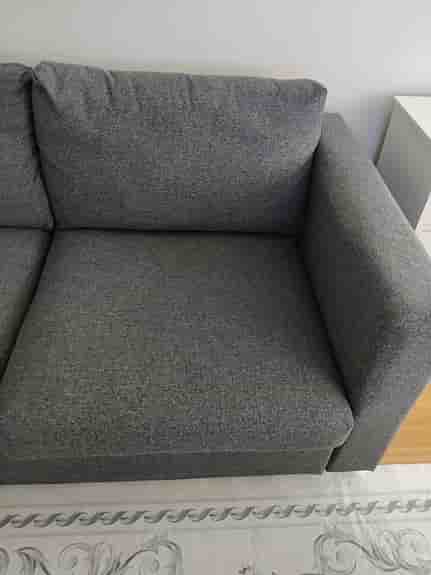 IKEA Vimle 4-sitsig bäddsoffa & fotpall – som ny