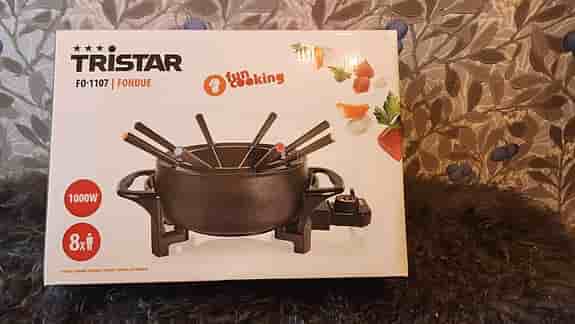 Tristar Fondue Set med 8 gafflar