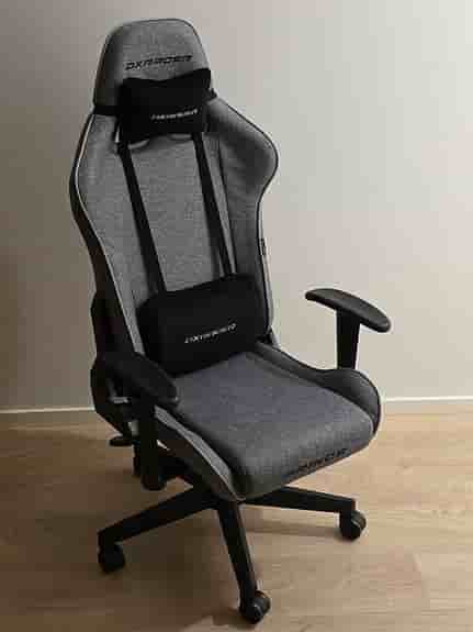 HELT NY DXRacer Prince L grå tyg