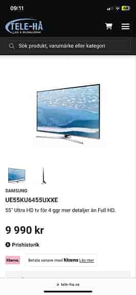 Samsung 55” 4K UHD