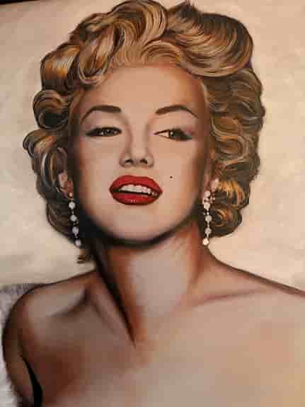 Marilyn Monroe tavla glamour