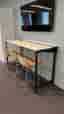 High-Top Table with Built-In Power