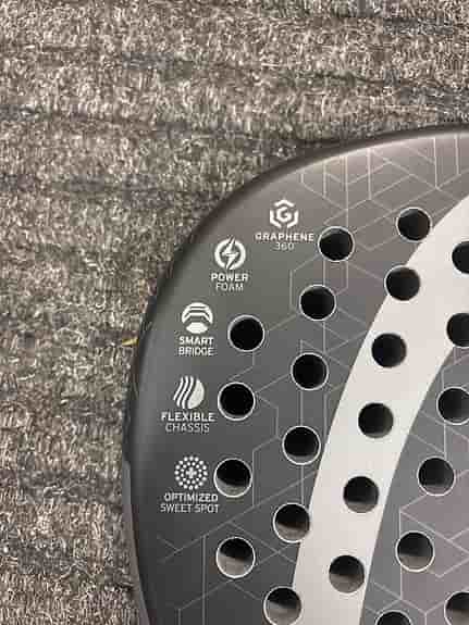Head Alpha padelracket svart