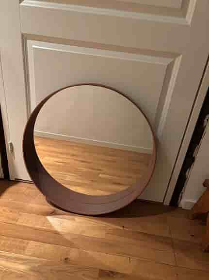 IKEA Stockholm spegel valnötsfanér 60 cm