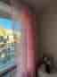 Spetsgardin, rosa 2 st