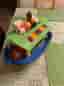 Fisher-Price leksaksbåt med djur