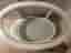 &Tradition soffbord ovalt vitt glas