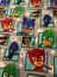 PJ Masks tyg stuvbit flerfärgad bomullt
