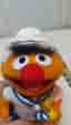 Sesame Street Ernie 2002 – Original Play By Play – 20 cm – Fint Skick