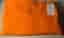 Stretchjersey muddväv tyg orange 4 m 140 cm bomull elastan