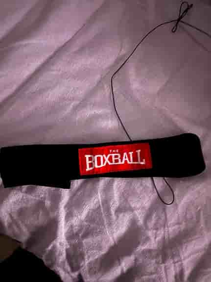 The Boxball boxboll träningsredskap svart röd