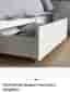 Mio säng med förvaring IKEA 90x200 vit