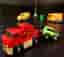 🚒 🚌 BRIO bärgningsbil 33528 + 2 servicefordon + trafikljus (paket) 🚦🚚🚗