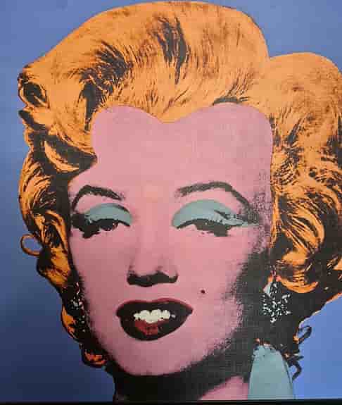 Stor Marilyn Monroe-tavla