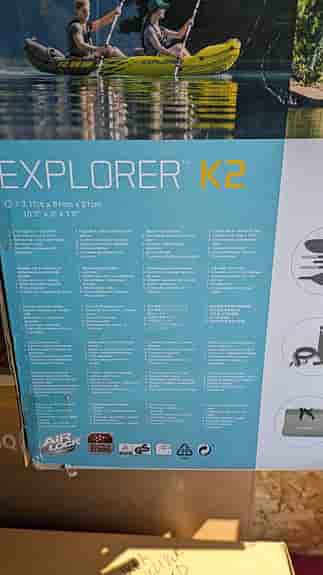 Explorer K2 - Two Persons inflatable Kayak