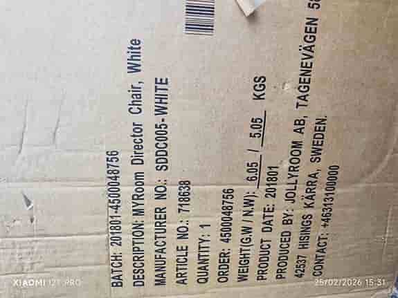 Balkong stol 4 st