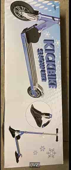 Kickbike Snow Bike sparkcykel