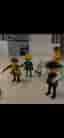 Playmobil-  figurer med tillbehör