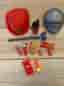 Paket leksaker Brandman, Paw Patrol, Riddare etc