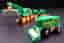 🟢 BRIO 2-pack: Kranbil 33698 (magnet)🏗️ + Skördetröska 33407 🚜