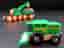 🟢 BRIO 2-pack: Kranbil 33698 (magnet)🏗️ + Skördetröska 33407 🚜
